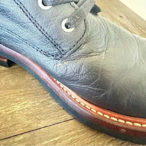 Frye Ella Moto Lace Up Combat Boots Women's Size 9 - Picture 11 of 11